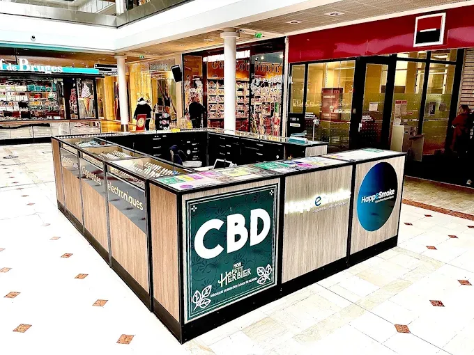 Vitrine du magasin HappeSmoke Thiais